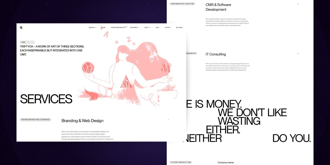 10+ High Converting Service Page Design Examples - HUEMOR