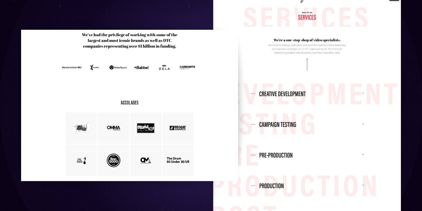 10+ High Converting Service Page Design Examples - HUEMOR