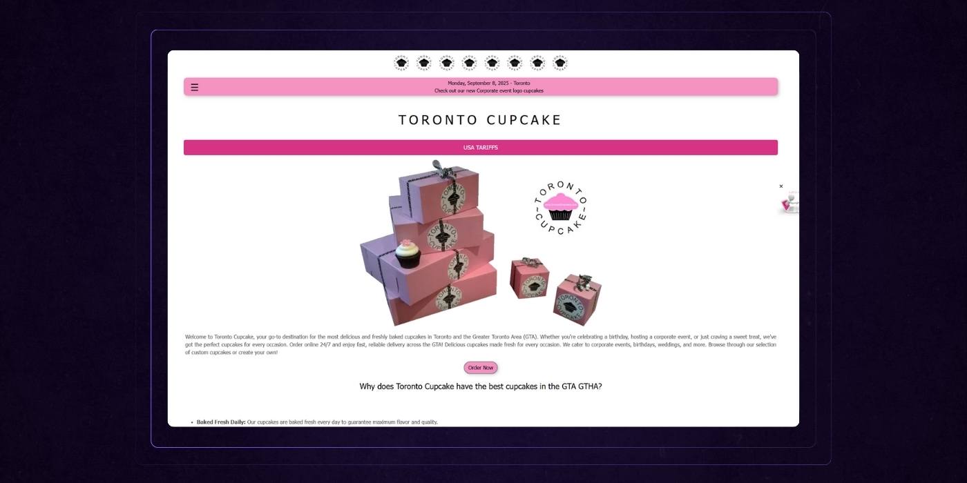 07 - Toronto Cupcake