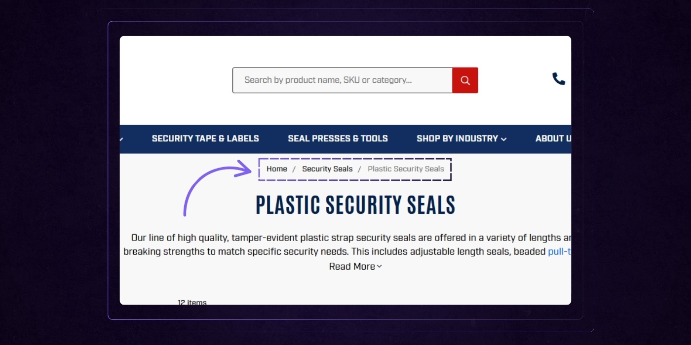 16 - Seals URL Structure
