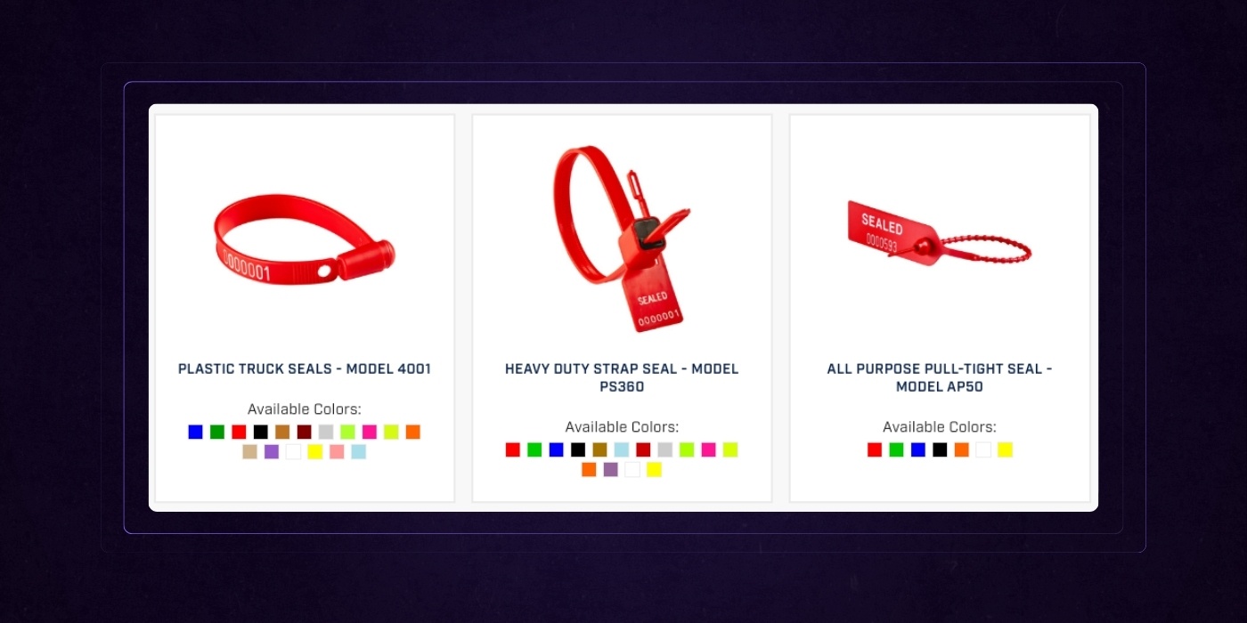 18 - Seals Product Cards