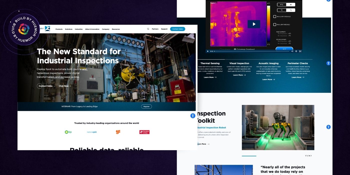 01 - Website Example 04 - Boston Dynamics