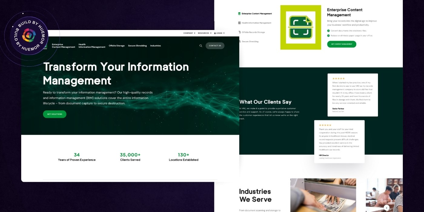 01 - Website Example 07 - VRC