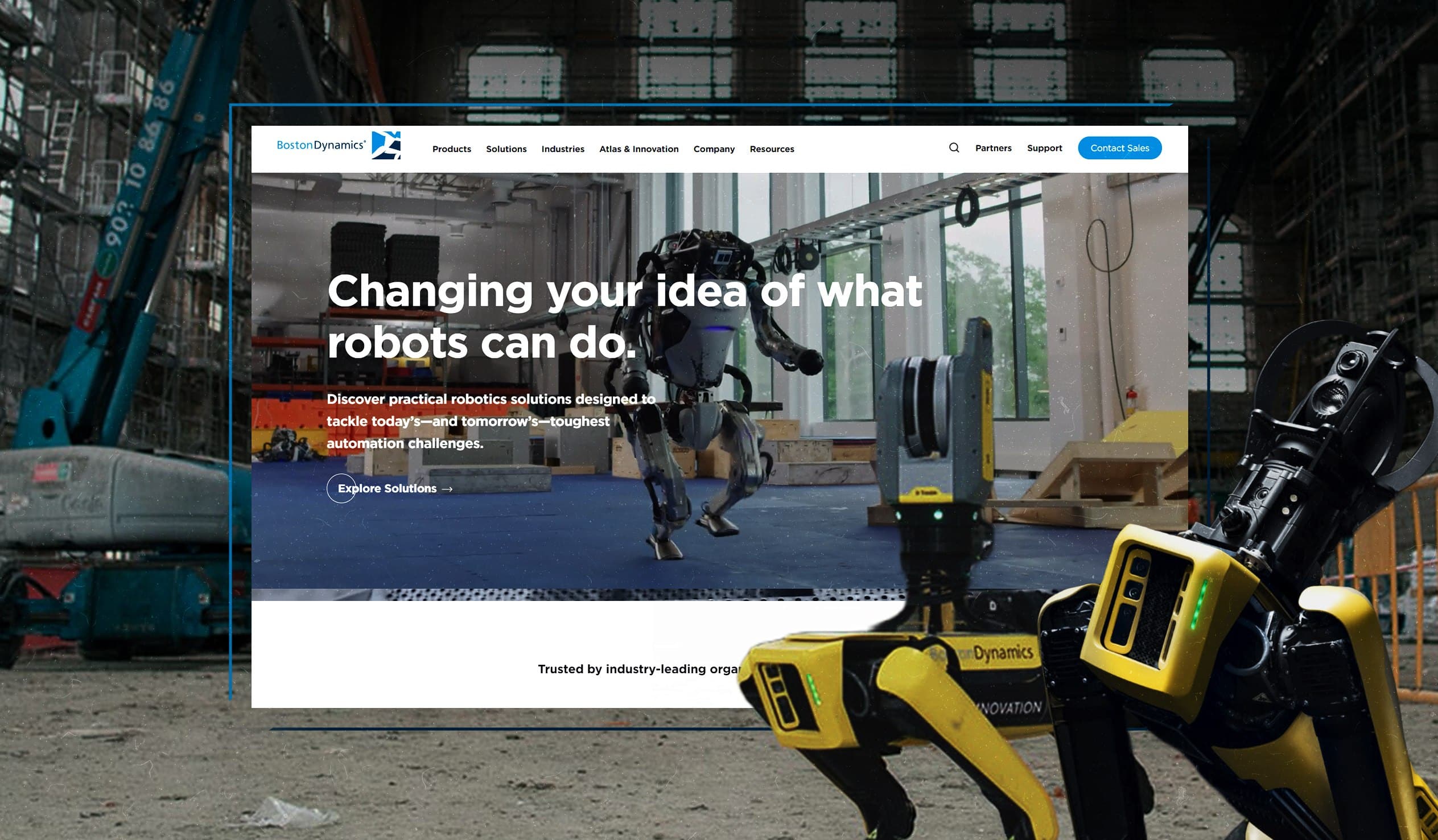 Boston Dynamics - 04 - Case Study Hero Image