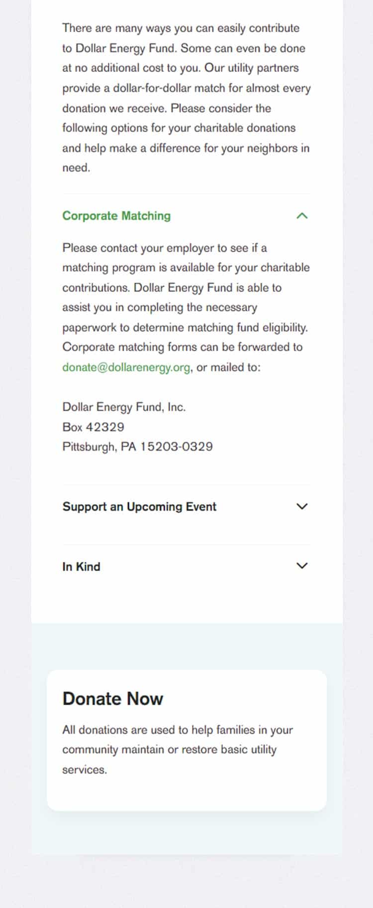 Dollar Energy Fund - 05 - Donate - Sec05